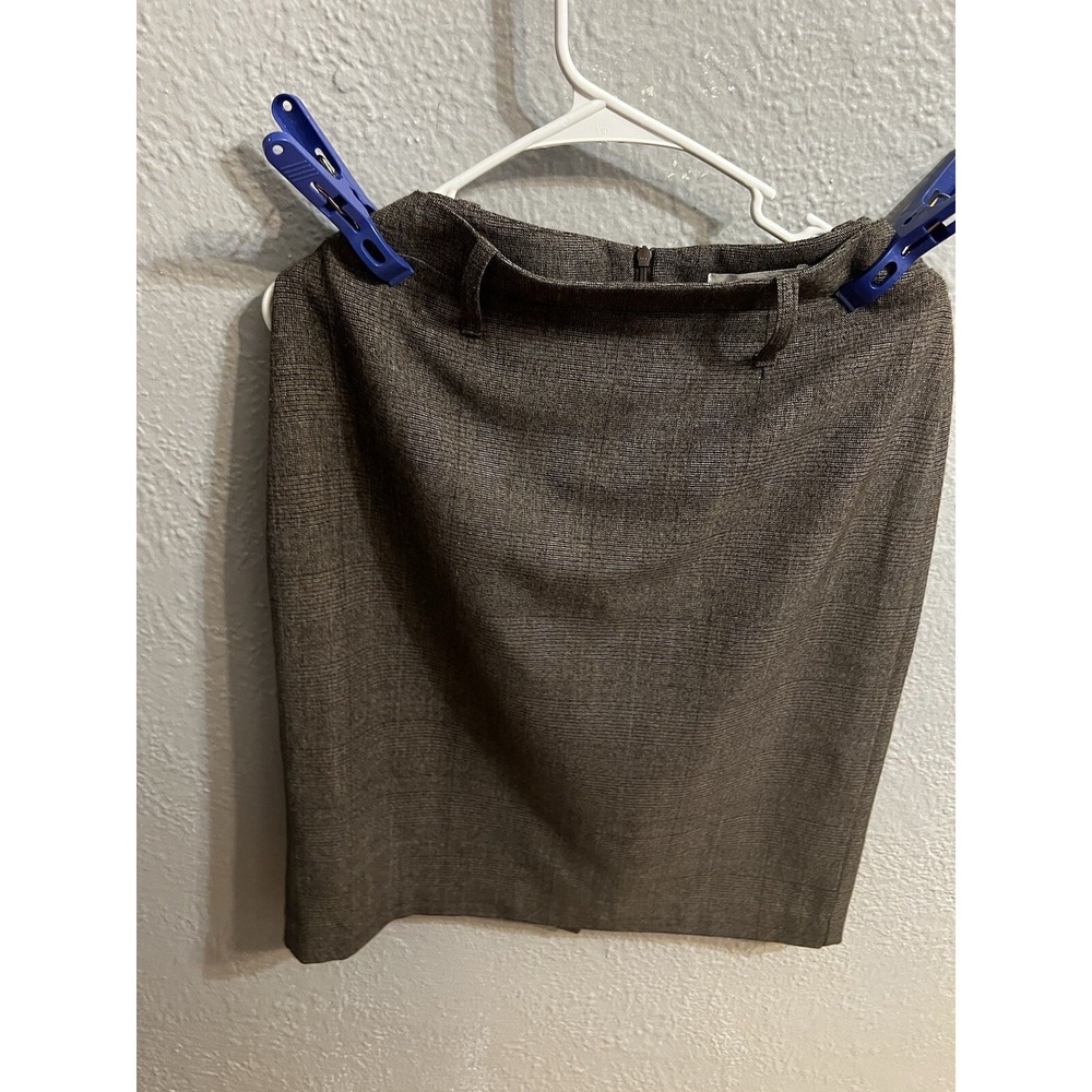 Womens Cabi Charcoal Gray Skirt Size 8